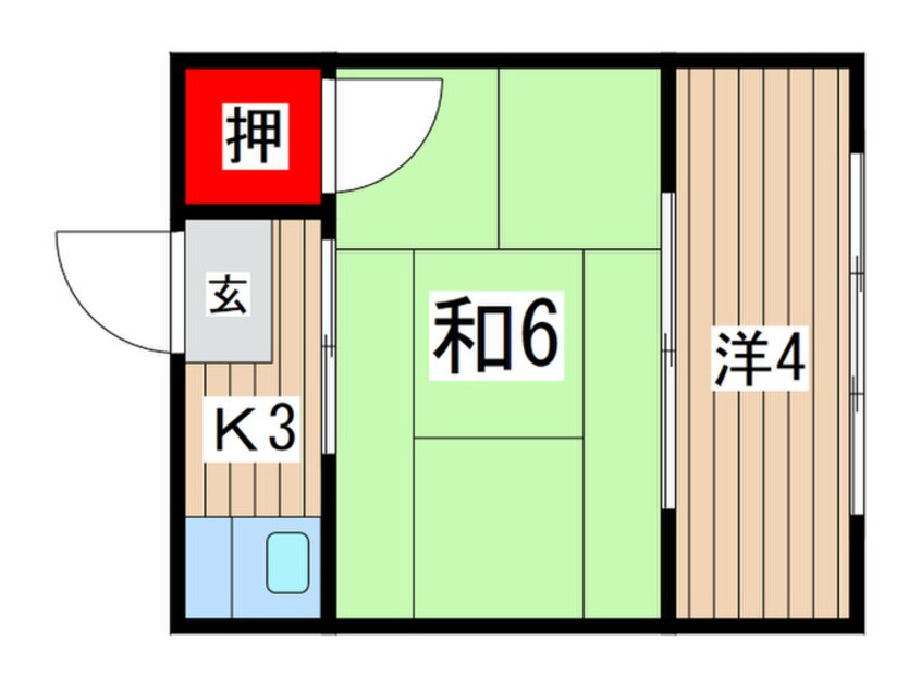 間取図 緑荘