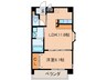 Ｃｏｍｍｏｎｓ城並 1LDKの間取り