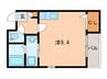 Ｇｒａｎｄｔｉｃ東別院 1Rの間取り