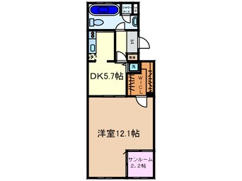 間取図 レインボ－カ－サ内田橋