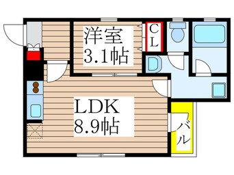 間取図 ＭＩＡ　ＣＡＳＡ　大須