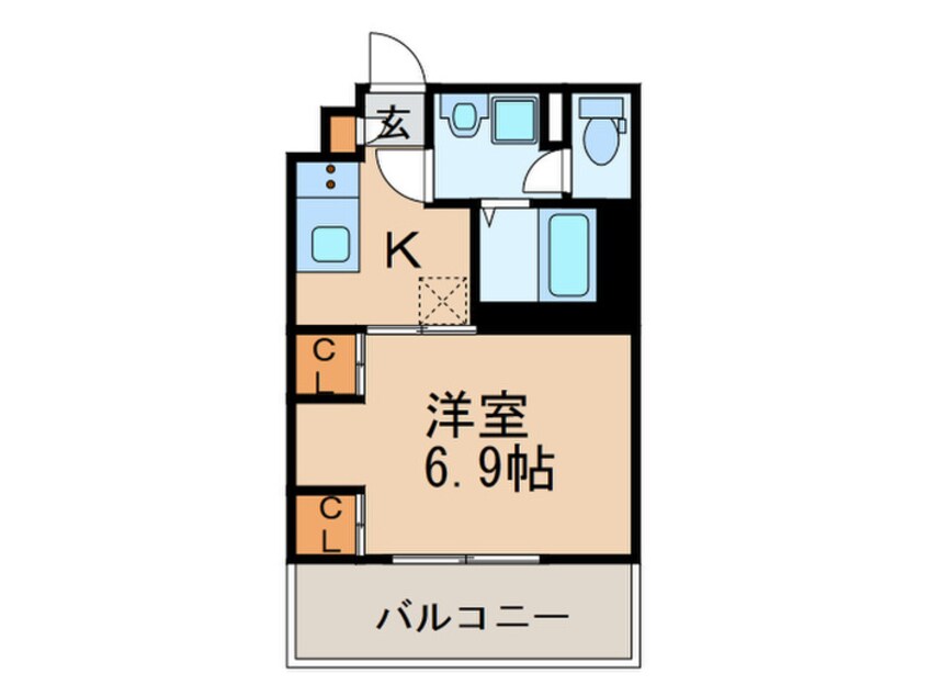 間取図 リブリ・自由ヶ丘コート