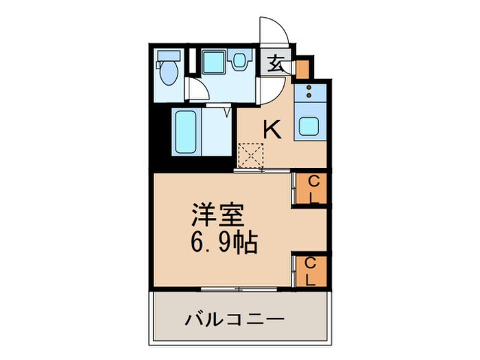 間取り図 リブリ・自由ヶ丘コート