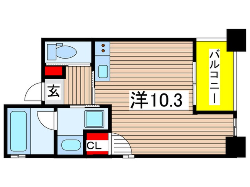 間取図 ヒルズ桜山