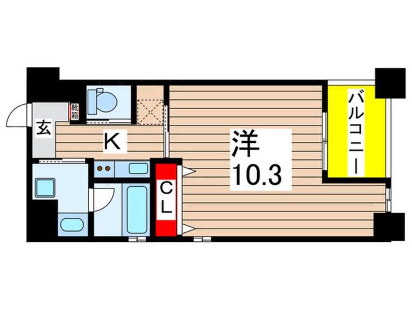 間取図 ヒルズ桜山