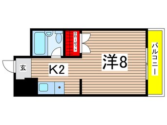 間取図 第二沖野館