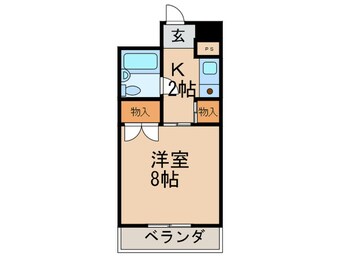 間取図 第二沖野館