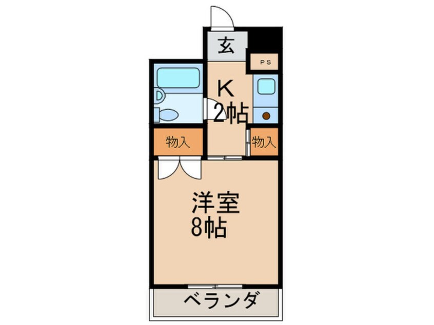 間取図 第二沖野館