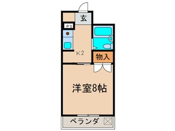 間取図 第二沖野館