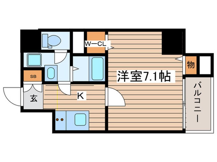 間取り図 マリーベル栄