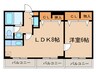 カ－サ・ノア高峯町 1LDKの間取り