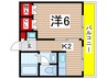 カ－サ・ノア高峯町 1Kの間取り