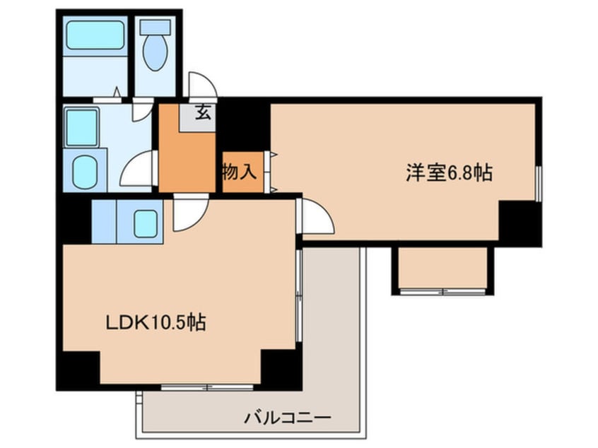 間取図 プロクシィスクエア松原