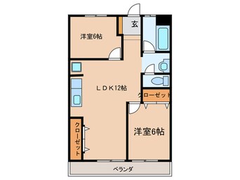 間取図 メゾン大和