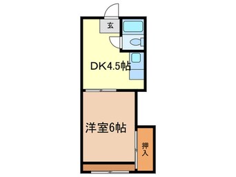 間取図 三恵ビル