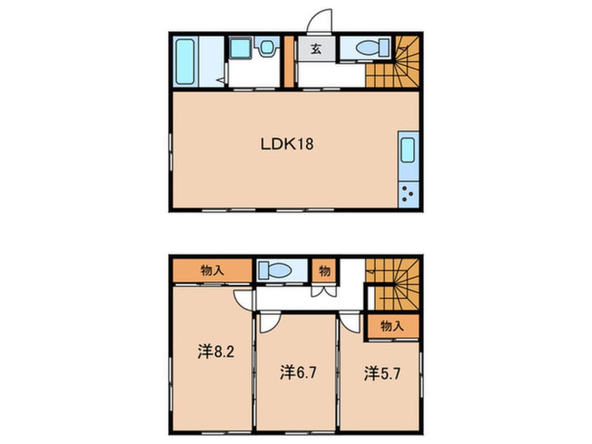 間取図 プルミエ今町