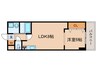 ワイズタワ－徳川 1LDKの間取り