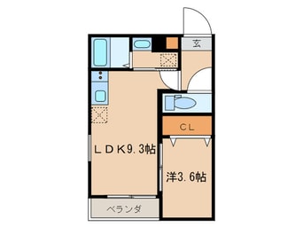 間取図 place des Rocco