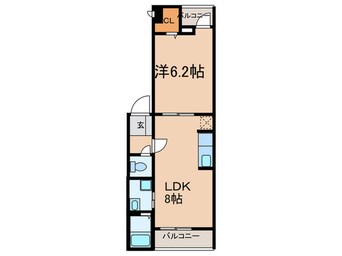 間取図 シャローム熱田