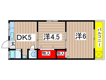 間取図 高砂ヴィレッジ