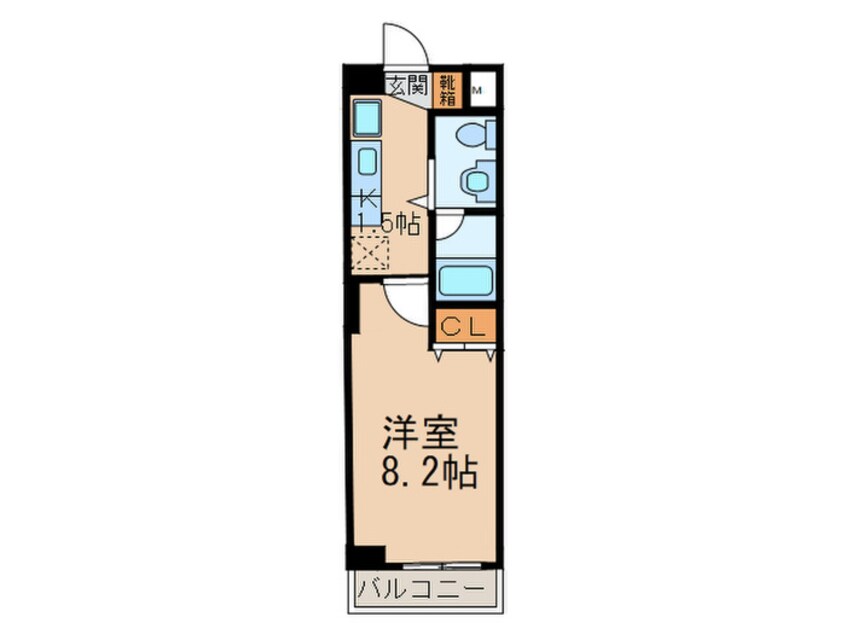 間取図 ロムーア山手通