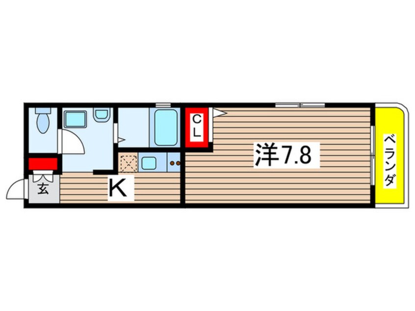 間取図 ＣＡＳＡ　ＰＡＺＺＯ