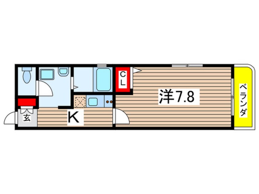 間取図 ＣＡＳＡ　ＰＡＺＺＯ