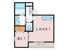 KBY Futase 1LDKの間取り