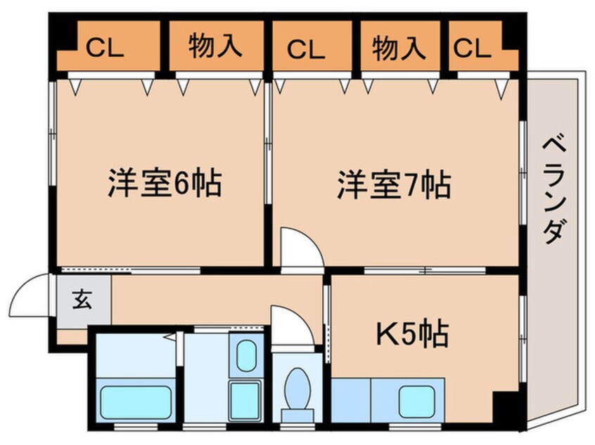 間取図 メゾン・ド・グローバル