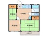 コーポ村武 3DKの間取り