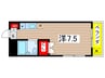 グレース荒畑 1Rの間取り