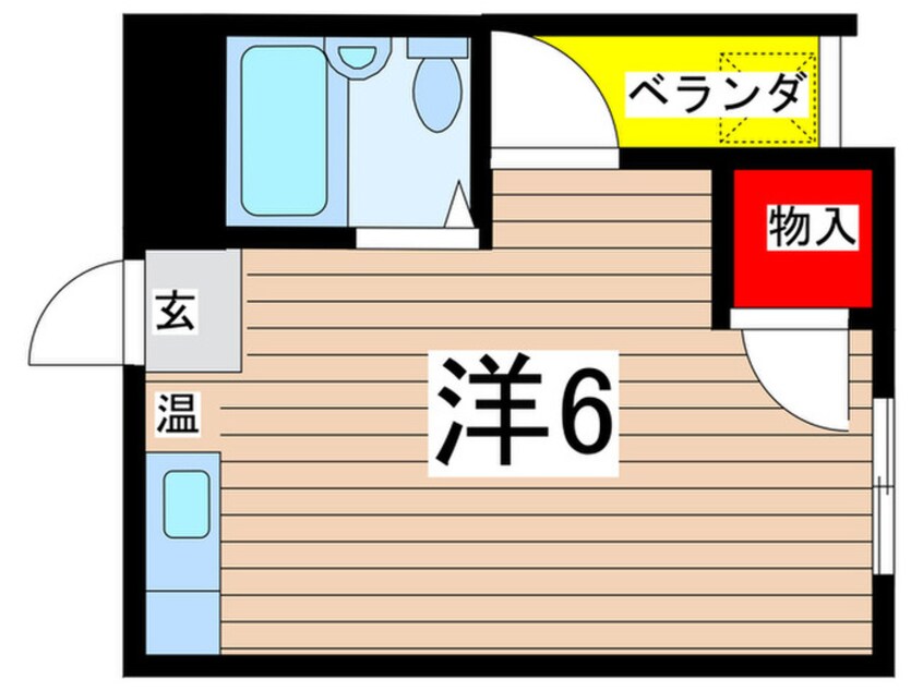 間取図 ハートイン山花