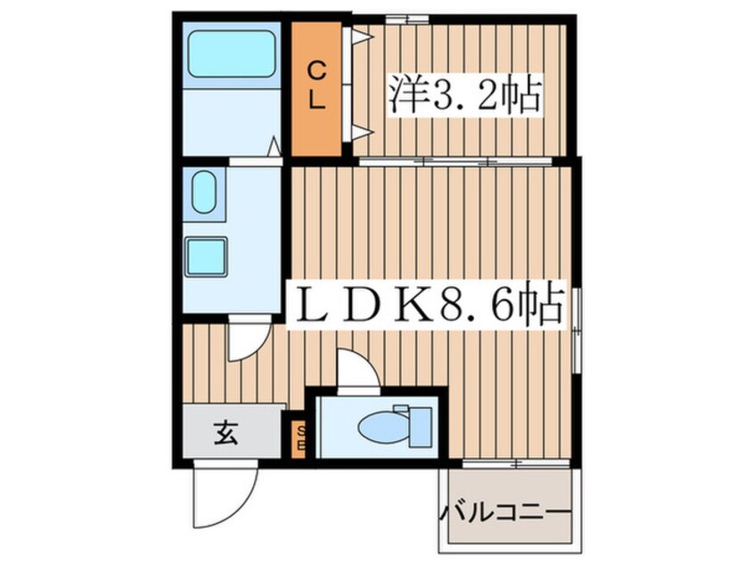 間取図 BELLE ROSE港北