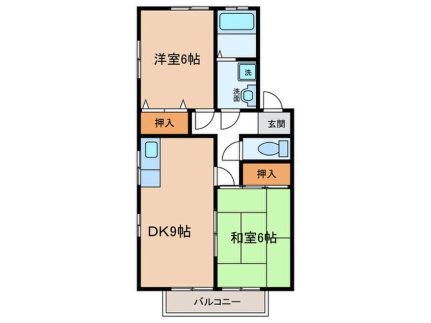 間取図 ファミール木村