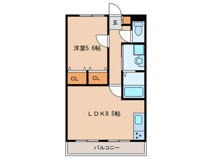 間取り図 アンプルールリーブル桜田