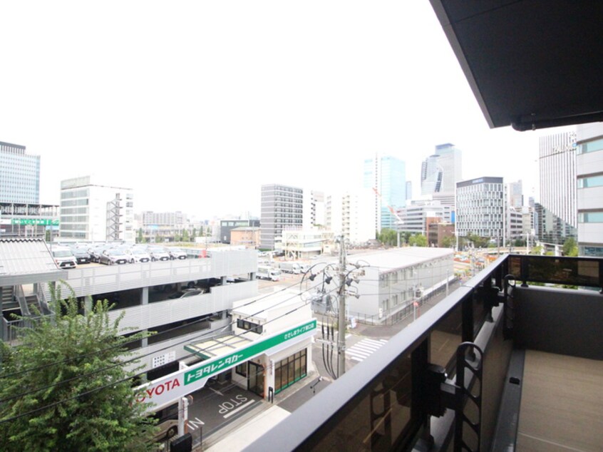 室内からの展望 プレサンス名駅南ブリエ