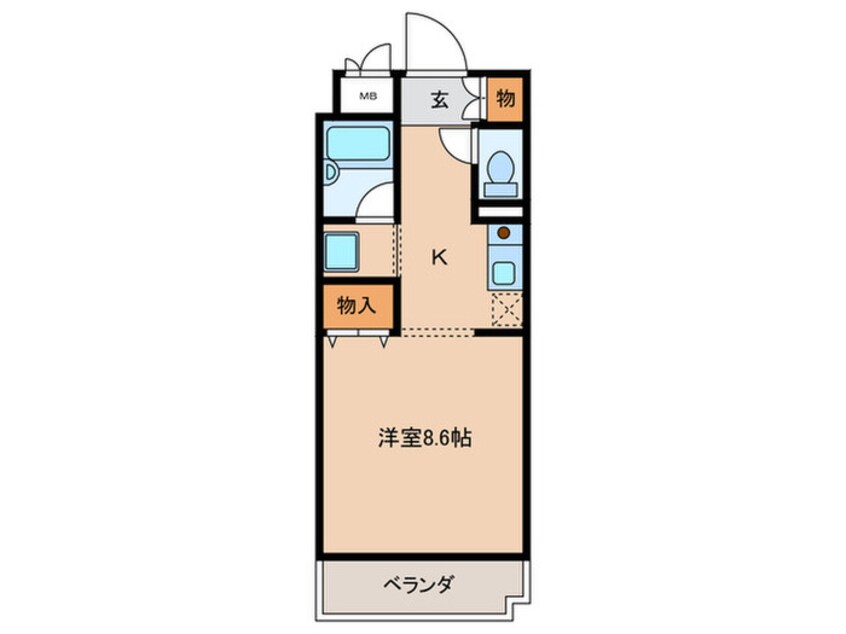 間取図 タウンハウス三吉