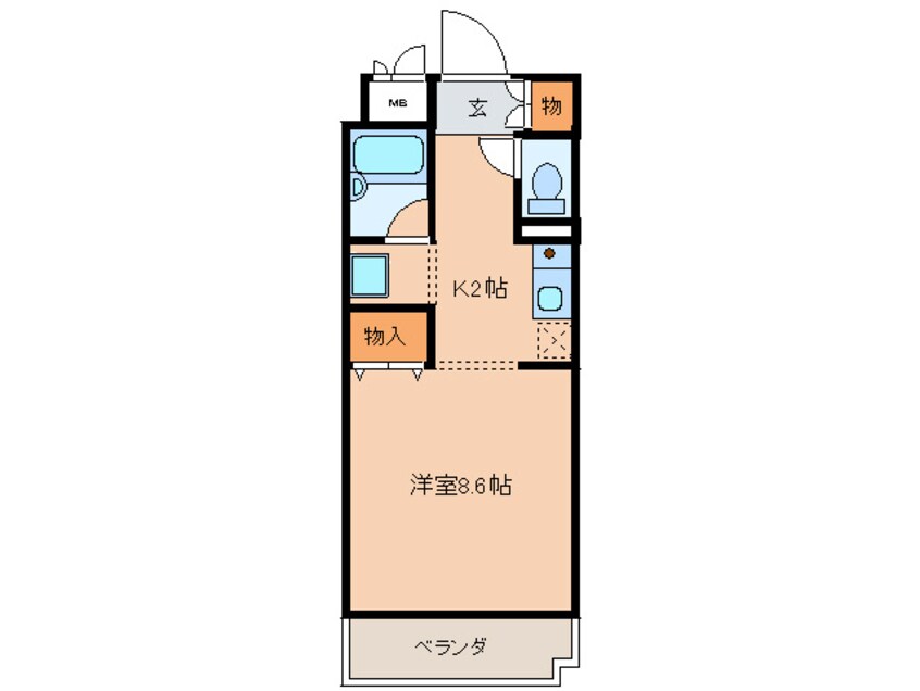 間取図 タウンハウス三吉