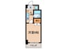 ＣＡＳＡ　ＮＯＡＨ名古屋Ⅰ 1Kの間取り