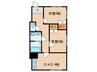ＣＡＳＡ　ＮＯＡＨ名古屋Ⅰ 2DKの間取り