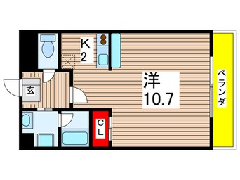 間取図 丹下キア－ロ