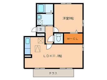 間取図 エクレール新栄　Ｂ棟