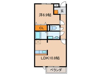 間取図 グランコ－トＮ棟