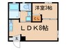 SELENITE日比野 1LDKの間取り