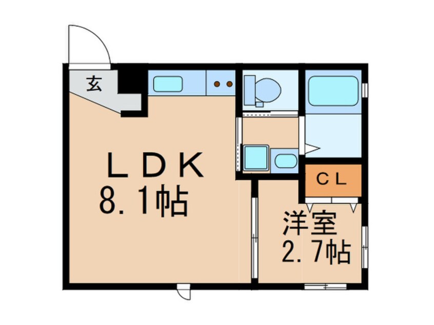 間取図 SELENITE日比野