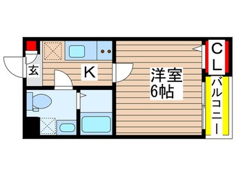 間取図 ｓｕｐｅｒｓｕｎｎｙ　日比野