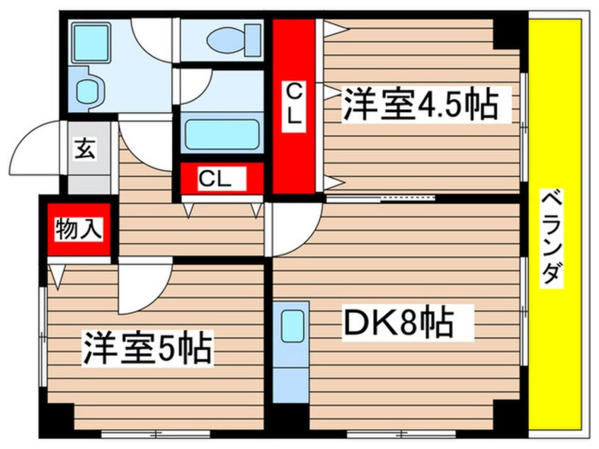 間取図 LIVE桜山
