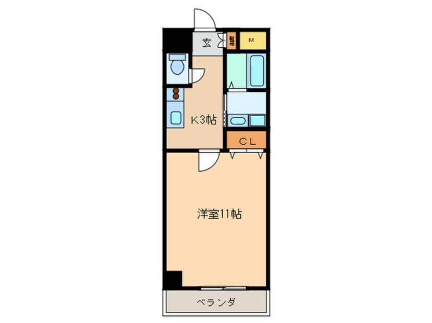 間取図 コ－トモ－リス新道
