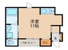 ROSA 1Rの間取り