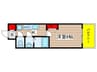 MAXIV名古屋上前津 1Kの間取り